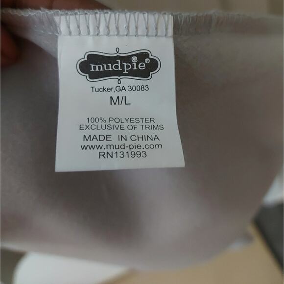 Mud Pie Harbor NEW Gray Duster Vest Lagenlook M/L Corporate Siren Slow Fashion - Picture 8 of 9